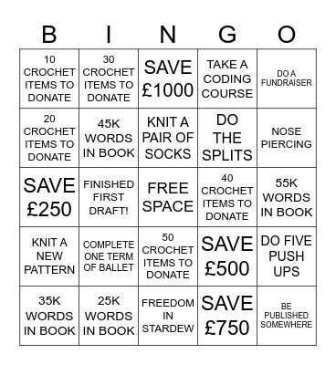 2024 BINGO Card