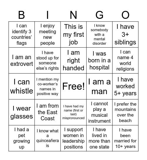 Go Penns Bingo Card