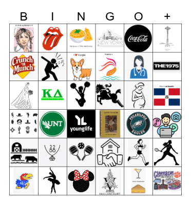 Katie’s Baby Shower Bingo Card