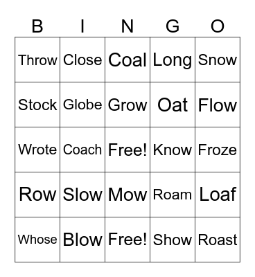 Sort 20 Bingo Card