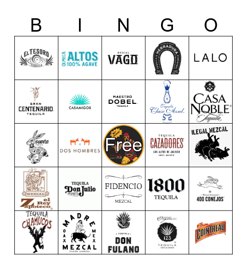 BORRACHO BINGO Card