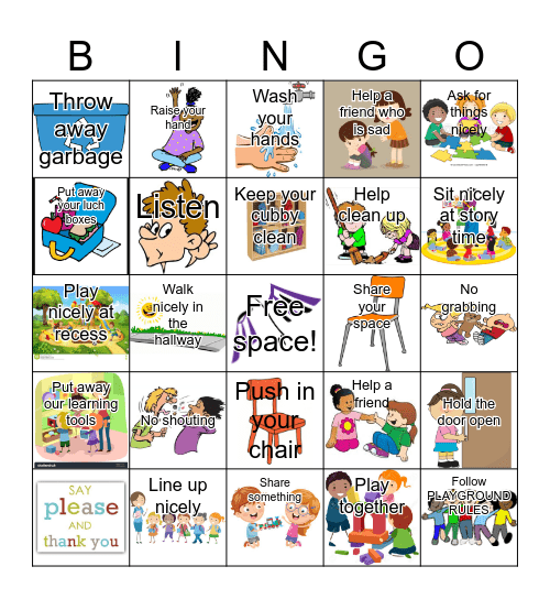 Kindness Bingo Card