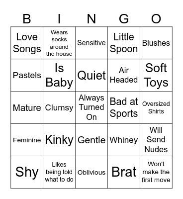 Bottom Bingo Card