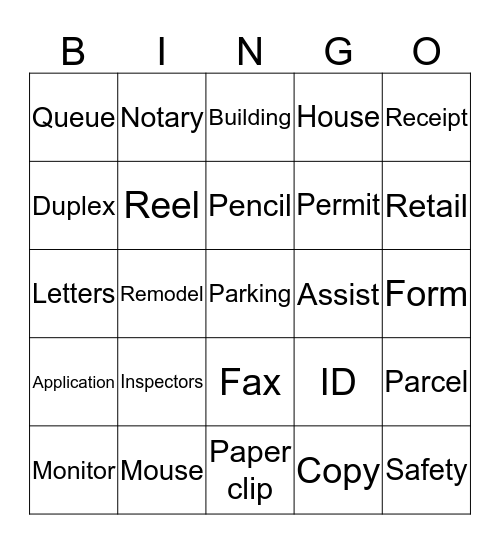 Happy Administrative Professionals Day! Bingo Card