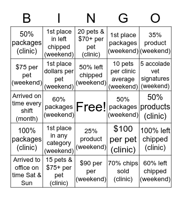 MAY BINGO Card