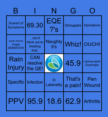Questionable Bingo Card