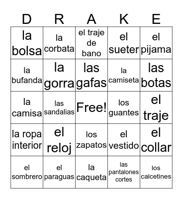 Views From The 6 Bingo Card