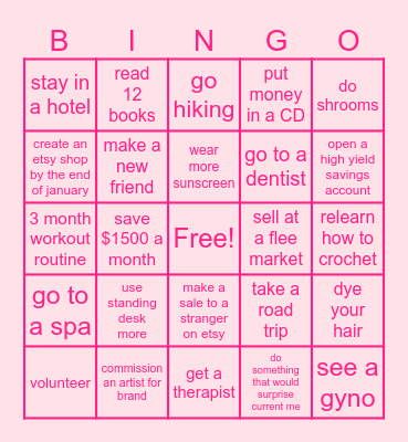 2024 BINGO Card