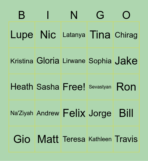 2024 Bingo Card