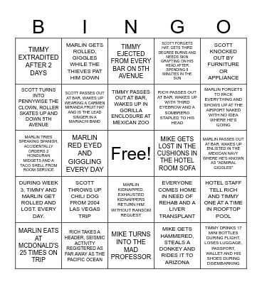 MEXICAN BINGO Card