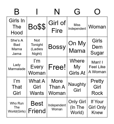 GALENTINE BINGO Card