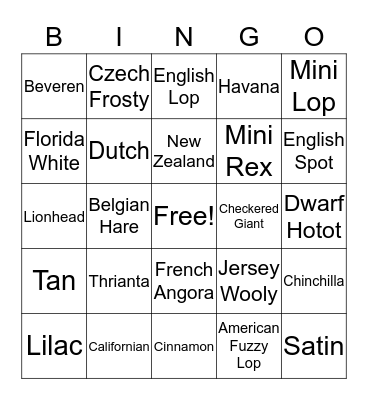 Mini Convention Games Bingo Card
