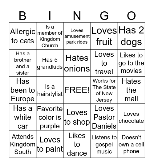 CoverGirls Bingo Card