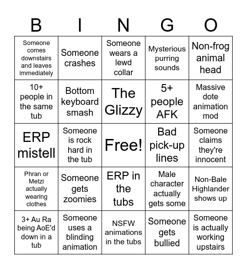 Ladeca Bingo 3 Bingo Card