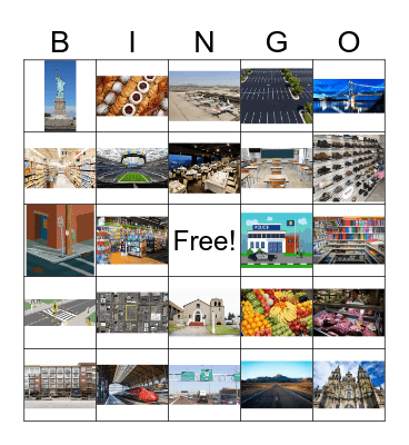 ¿Qué hay en tu comunidad? Bingo Card