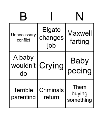 Banana Cat Bingo Card