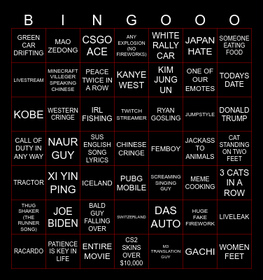 IF WE SEE MYSELF ITS INSTANT BINGO Card