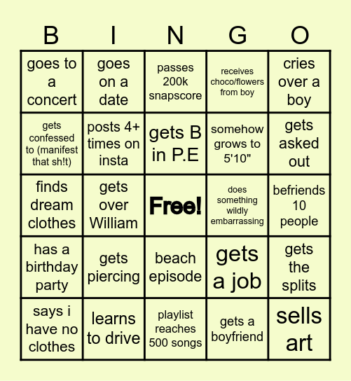 Blanka Bingo 2024!!! Bingo Card