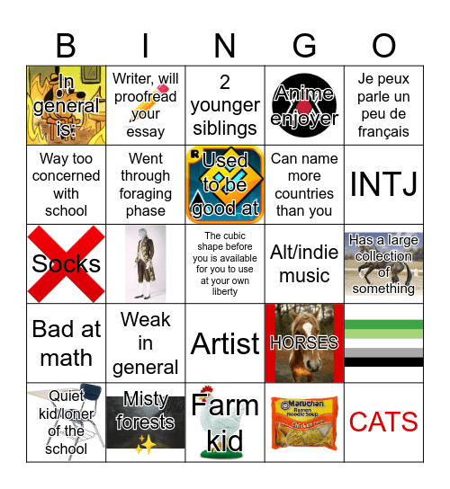 How Alike Are You to Yeehaw? Bingo Card