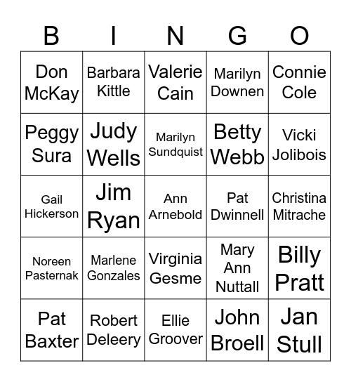 Solos Casino Trip Bingo Card