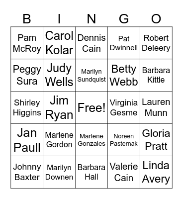 Solos Club Casino Trip Bingo Card
