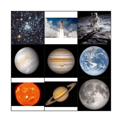 Space songs Bingo Card