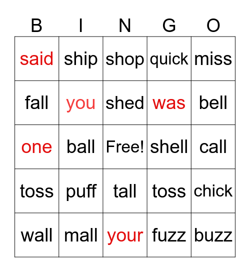 Unit 4 BINGO 2 Bingo Card