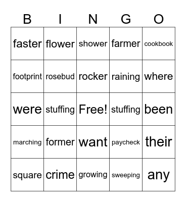 SONDAY Level 30 Bingo Card