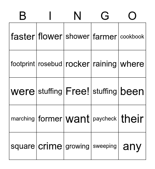 SONDAY Level 30 Bingo Card