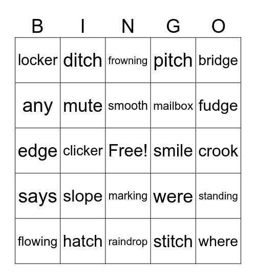SONDAY Level 31 Bingo Card