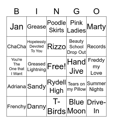 Adriana's 10th Birthday  Bingo Card