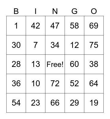 Alyssa Marie 😁 Bingo Card