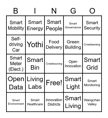 COE64-171 Unit 3-6 Bingo Card