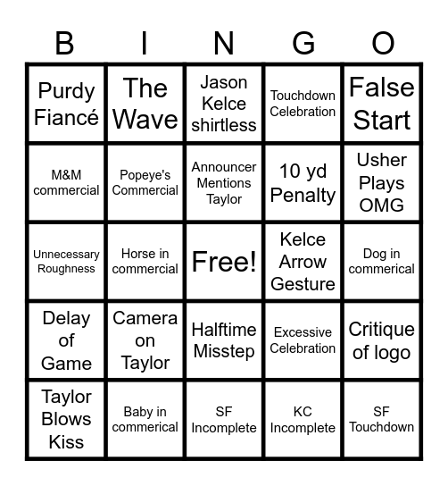 MCDC Fundraiser Bingo Card