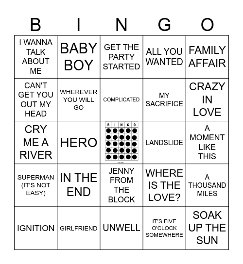 SONGS THAT TURNED 21 VOL. 3 Bingo Card