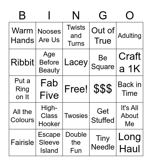 FO Bingo 2024 -- LEB #1 Bingo Card