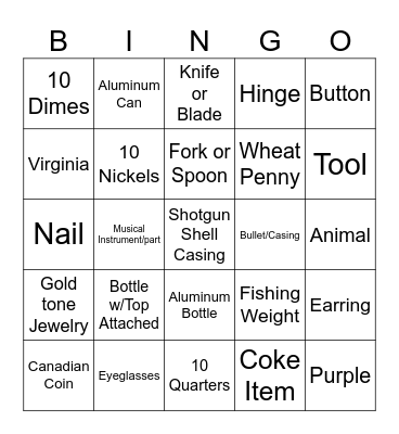 HRRS BINGO Card