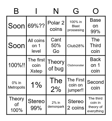 Poly bingo Card