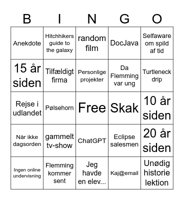 Flemmings-undervisning-BINGO Card