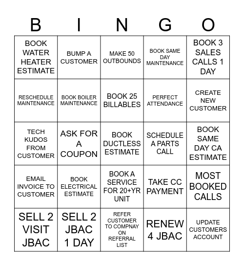 CSE BINGO Card