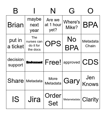 Dwight BINGO! Bingo Card