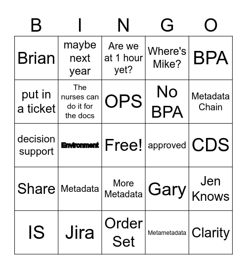 Dwight BINGO! Bingo Card