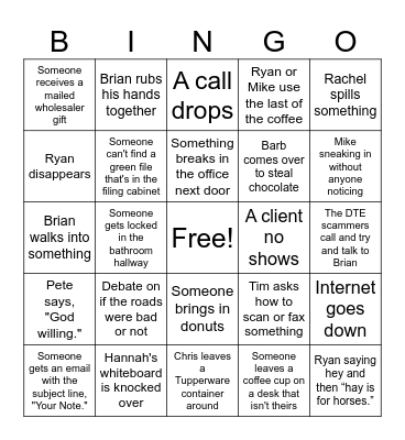 Growtrust Bingo Card