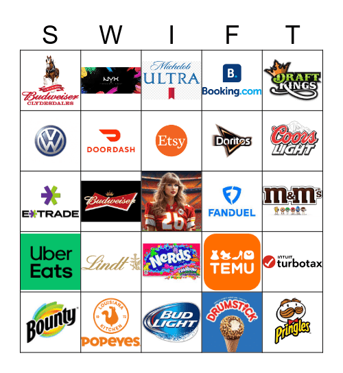 In Our Super Bowl Era Bingo Card