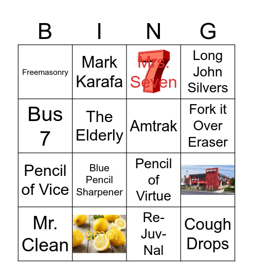 Super Bingo Card