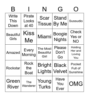 Bingo 273 Bingo Card