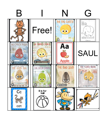 Books We Like Bingo Card