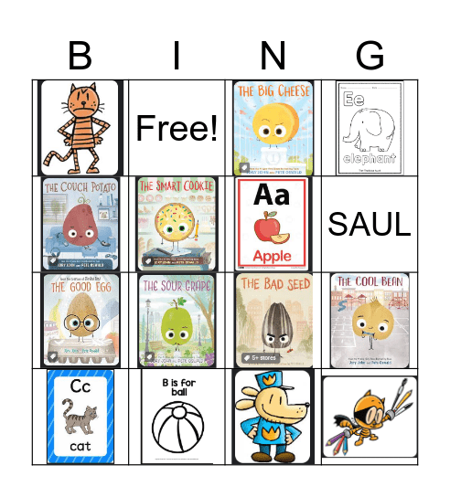 Books We Like Bingo Card