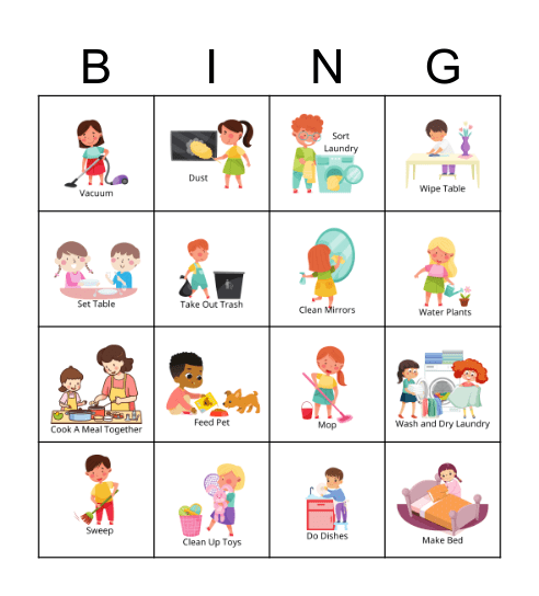 WORK TOGETHER BINGO Card