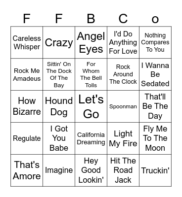 LEGENDS NEVER DIE Bingo Card